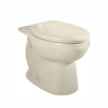 H2Option Elongated Toilet Bowl Only with EverClean Surface, PowerWash Rim