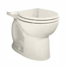 Cadet 3 Round-Front Toilet Bowl Only with EverClean Surface and Right Height Bowl