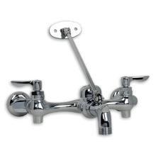 Wall mount Service Sink Faucet with Top Brace