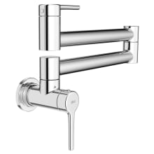 Studio S 4 GPM Wall Mounted Double-Jointed Pot Filler with 22" Spout Reach