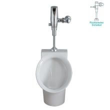 Decorum 0.125 GPF Top Spud Urinal with EverClean Technology - Includes Flushometer
