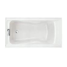 Evolution 60" Acrylic Soaking Bathtub with Left Hand Drain - Lifetime Warranty