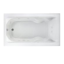 Cadet 72" Acrylic Whirlpool Bathtub with Reversible Drain, EverClean Technology, and AcuMassage Jets