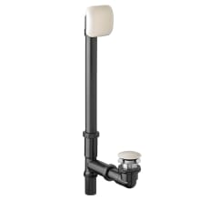Deep Soak Toe-Tap Tub Drain Assembly with Overflow