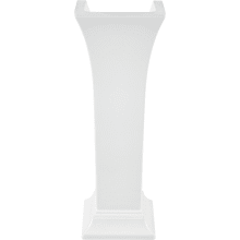Town Square S Fireclay Pedestal Leg Only