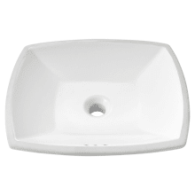 Edgemere 18-1/2" Undermount Vitreous China Bathroom Sink with Overflow
