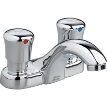 Double Handle Centerset Metering Bathroom Faucet