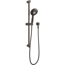Spectra Multi-Function Hand Shower Package - Includes Slide Bar, Hose, Wall Supply, and Hand Shower