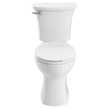 Edgemere 1.28 GPF Two Piece Round Chair Height Toilet - Less Seat