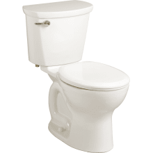 1.6 GPF Round Closed-Front Two-Piece Toilet with EverClean Surface and PowerWash Rim - 10" Rough In