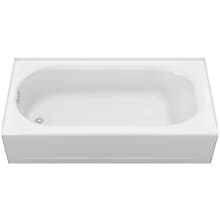 Princeton 60" Americast Bathtub with Left Hand Drain - Lifetime Warranty - Drain Not Included