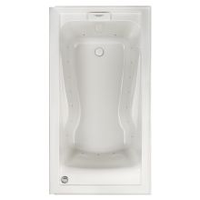 Evolution 60" Alcove Air Bath with Integrated Apron and Left Hand Drain
