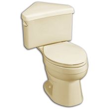 Cadet 3 Elongated Two-Piece Corner Toilet with Right Height Bowl, EverClean Surface and PowerWash Rim