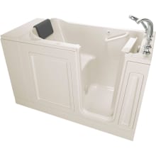 Luxury 48" Walk-In Air Bathtub with Right-Hand Drain, Comfort Jets, and Quick Drain Pump - Roman Tub Filler and Handshower Included