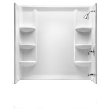 Studio 58"H x 32"W Three Panel Shower Wall Set