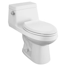 Colony 1.28 GPF One Piece Elongated Chair Height Toilet with Left Hand Lever - Seat Included