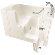 Value 52" Walk-In Soaking Bathtub with Right-Hand Drain, Comfort Jets, and Quick Drain Pump - Roman Tub Filler and Handshower Included