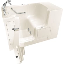 Value 52" Walk-In Soaking Bathtub with Left-Hand Drain, Comfort Jets, and Quick Drain Pump - Roman Tub Filler and Handshower Included