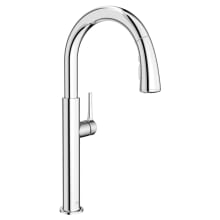 Studio S 1.8 GPM Single Hole Pull Down Kitchen Faucet with Re-Trax Technology