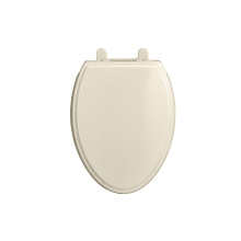 Elongated Closed-Front Toilet Seat with Soft Close, Grip Tight, and Quick Release