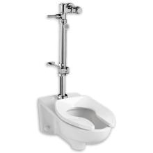 1.6 GPF Exposed Toilet Flush Valve for 1-1/2" Top Spud Installation