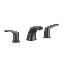 Colony Pro Widespread Double Handle Bathroom Faucet with Metal Pop-Up Drain Assembly