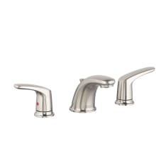 Colony Pro Widespread Double Handle Bathroom Faucet with 50/50 Pop-Up Drain Assembly