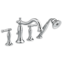 American Standard Tub Faucets At Faucet Quentin Deck Mounted Roman Tub Filler Trim With Personal Hand Shower American Standard 7440 901