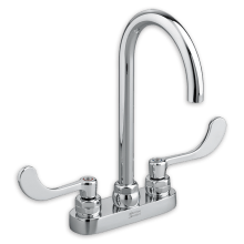 Monterrey Centerset Bathroom Faucet with High Arch Spout and Wrist Blade Handles