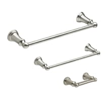 TR Series 3 Piece Bathroom Package with 24" Towel Bar, 18" Towel Bar, and Toilet Paper Holder