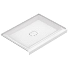 Aspirations 48" x 36" Rectangular Shower Base with Single Threshold and Center Drain