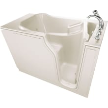 Entry 51-1/2" Walk-In Whirlpool Bathtub with Right-Hand Drain - Roman Tub Filler and Handshower Included