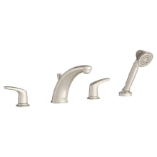 Colony Pro Deck Mounted Roman Tub Filler with Built-In Diverter - Includes Hand Shower