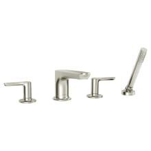 Studio S Deck Mounted Roman Tub Filler with Built-In Diverter - Includes Hand Shower