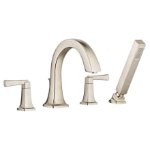 Townsend Deck Mounted Roman Tub Filler with Built-In Diverter - Includes Hand Shower