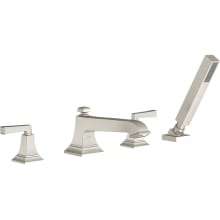 Town Square S Deck Mounted Roman Tub Filler with Built-In Diverter - Includes Hand Shower