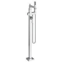 Town Square S Floor Mounted Tub Filler with Built-In Diverter - Includes Hand Shower