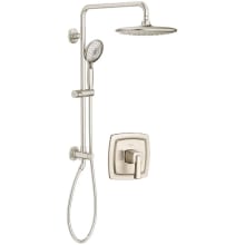 Townsend Pressure Balanced Shower System with Shower Head, Hand Shower, Slide Bar, Shower Arm, Hose, Wall Supply Elbow, Diverter, Rough-In and Valve Trim