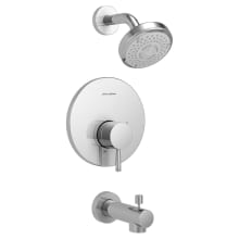 Serin Tub and Shower Trim Package with 1.75 GPM Multi Function Shower Head