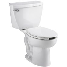 Cadet Two-Piece Elongated Toilet with Left Mounted Trip Lever, 1.6 gpf and Right Height Bowl