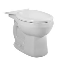 H2Option Round-Front Toilet Bowl Only with EverClean Surface and PowerWash Rim
