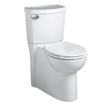 Cadet 3 Round-Front Two-Piece Toilet with Concealed Trapway, EverClean Surface, PowerWash Rim and Right Height Bowl - Includes Seat