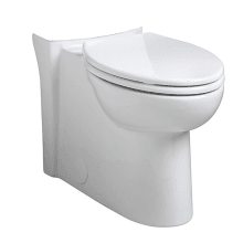 Cadet 3 Elongated Toilet Bowl Only with Concealed Trapway, EverClean Surface, PowerWash Rim and Right Height Bowl - Includes Slow-Close Seat
