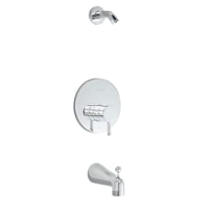 Serin Tub and Shower Trim Package - Less Shower Head and Rough-In Valve