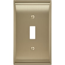 Candler Single Switch Outlet Wall Plate