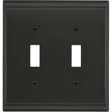 Candler Double Switch Outlet Wall Plate