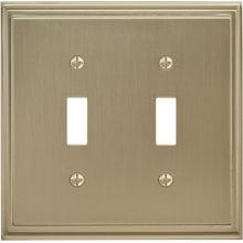 Mulholland Double Switch Outlet Wall Plate