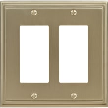 Mulholland Double Rocker / GFI Outlet Wall Plate