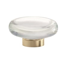 Glacio 1-3/4 Inch Mushroom Cabinet Knob