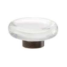 Glacio 1-3/4 Inch Mushroom Cabinet Knob